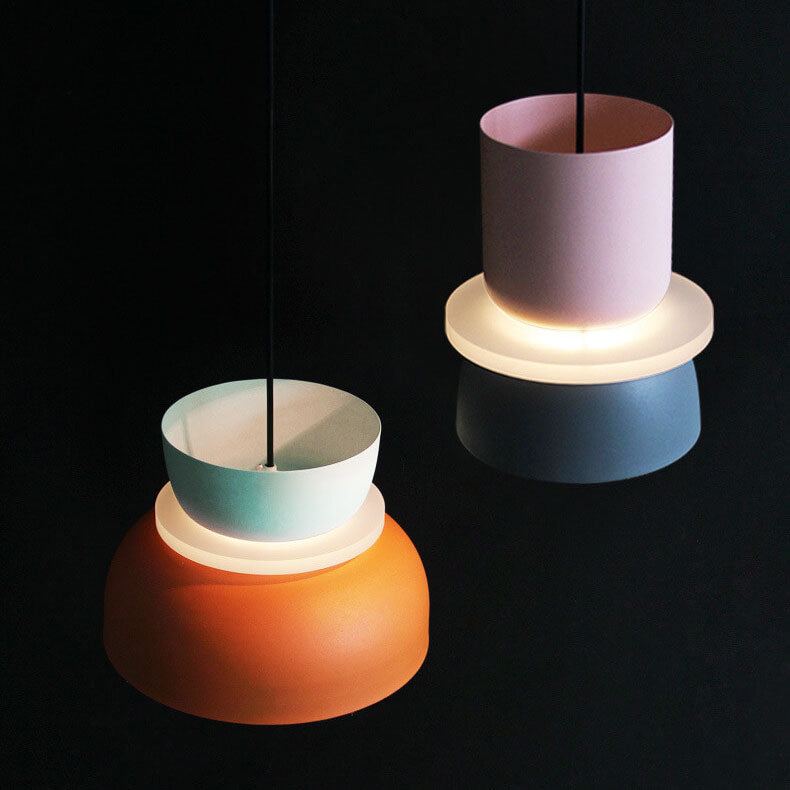 Olvoria | Macaron LED Pendant Light | Scandinavian Color Design