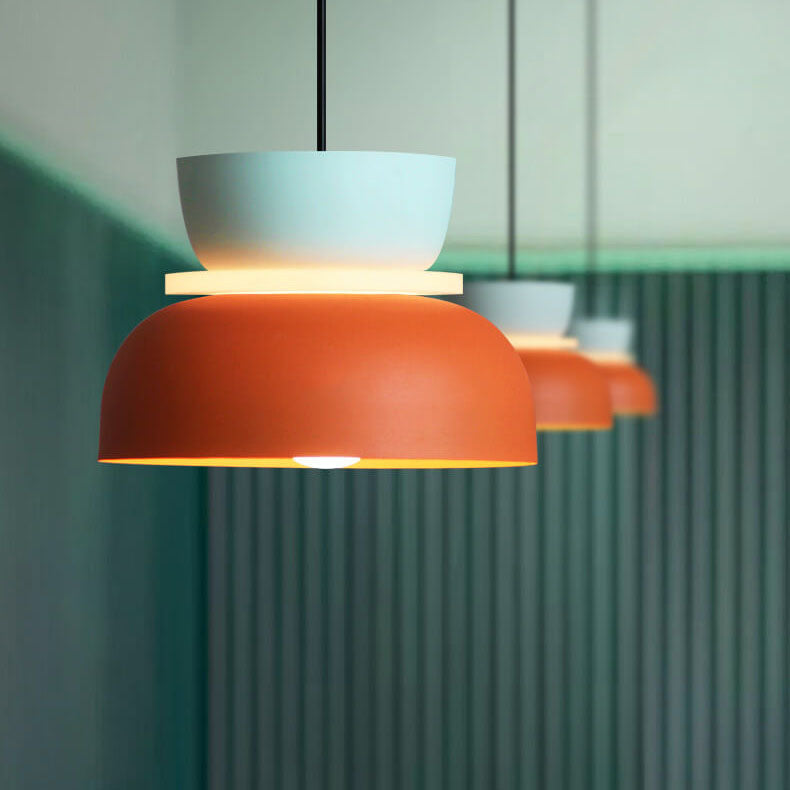 Olvoria | Macaron LED Pendant Light | Scandinavian Color Design