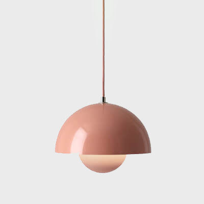 Olvoria | Macaron Pendant Light Semicircle | Nordic Dome Design