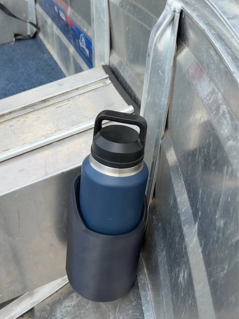 Olvoria | Magnetic Bottle Holder | Heavy-Duty Grip for Tools, Gym, or Garage | Non-Slip Bottle Mount