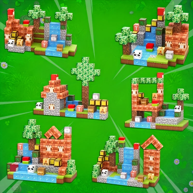Olvoria | Magnetic Building Blocks Creative Toy Set