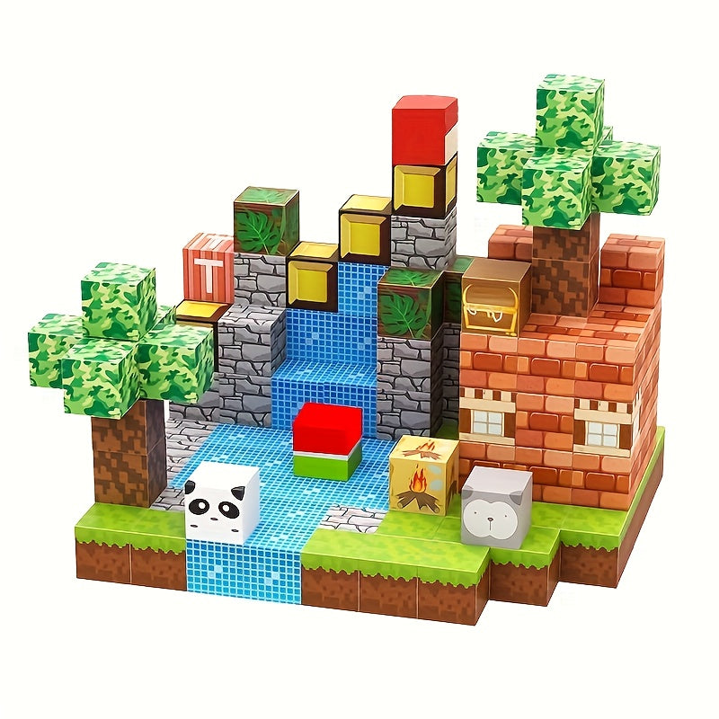 Olvoria | Magnetic Building Blocks Creative Toy Set