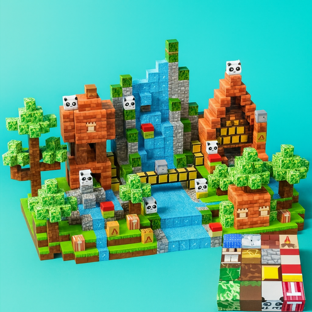 Olvoria | Magnetic Building Blocks Creative Toy Set