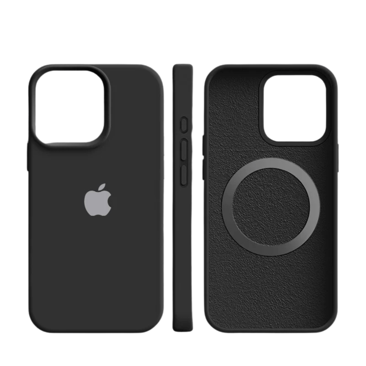 Olvoria | Magnetic Silicone Case with Soft-Touch Surface for iPhone