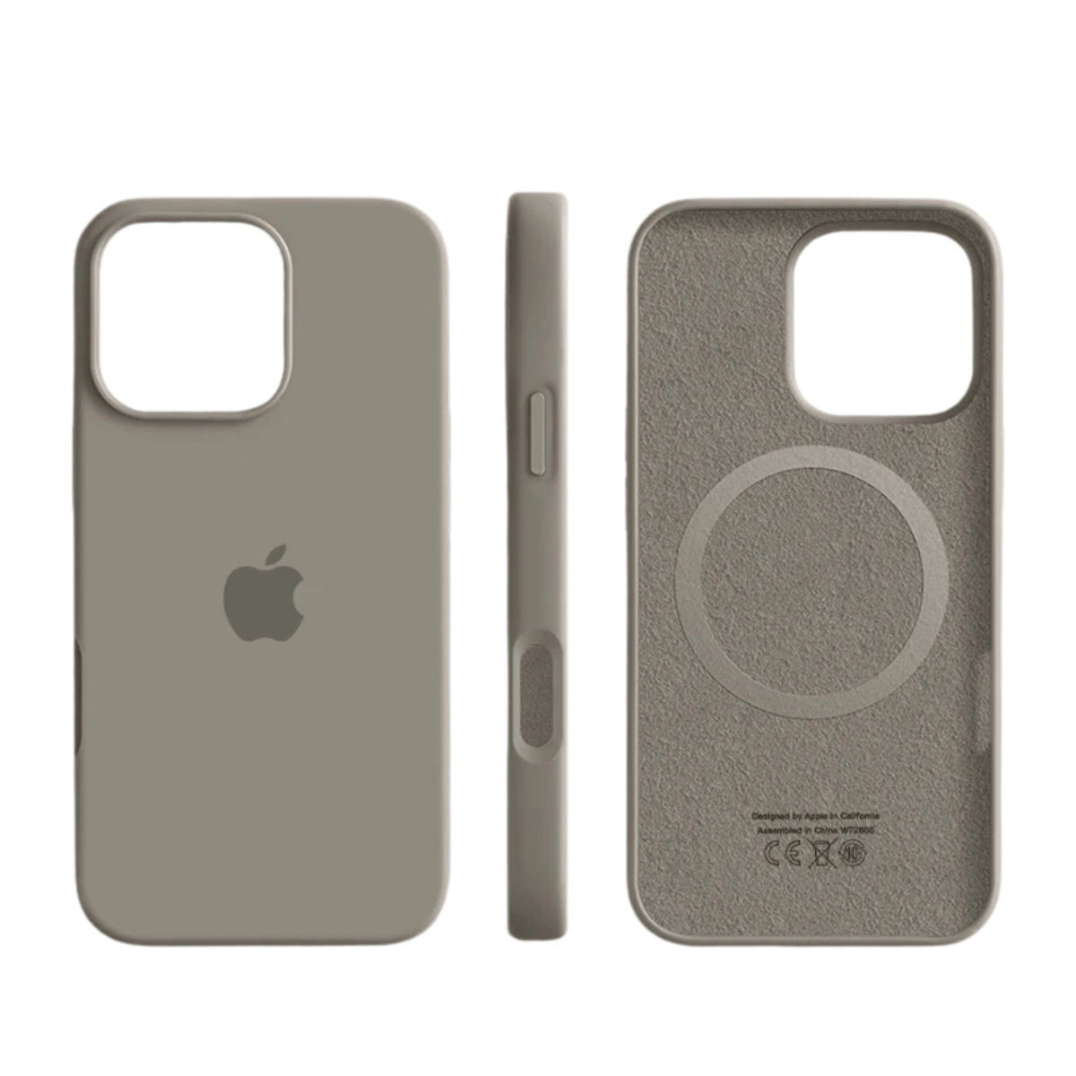 Olvoria | Magnetic Silicone Case with Soft-Touch Surface for iPhone