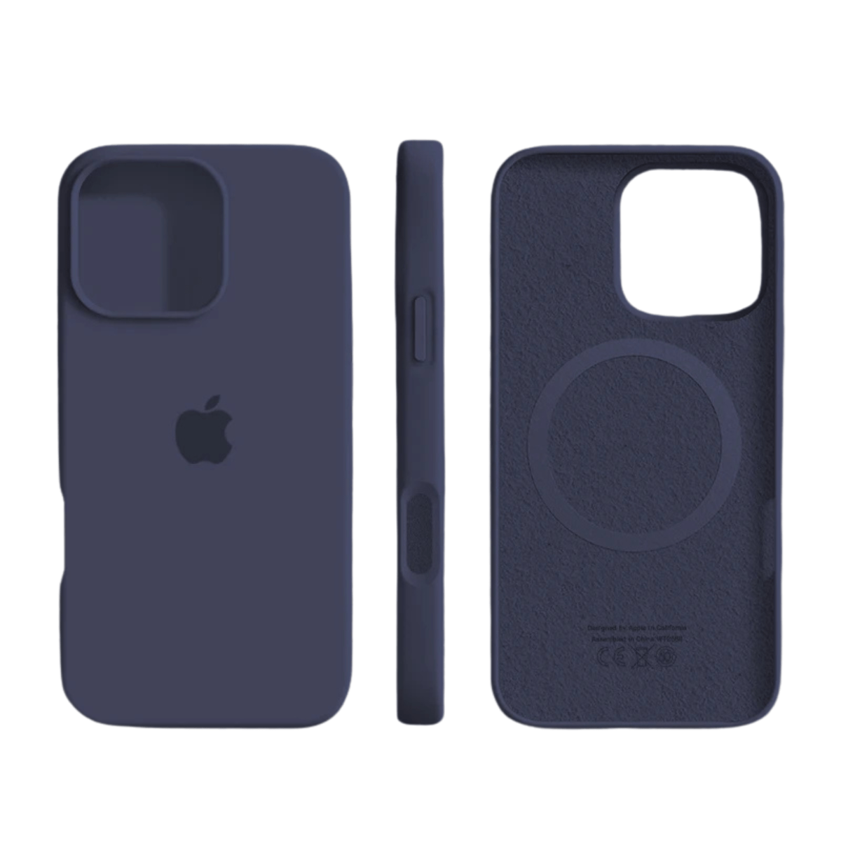 Olvoria | Magnetic Silicone Case with Soft-Touch Surface for iPhone