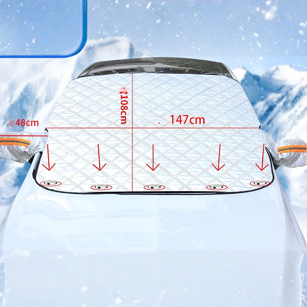 Olvoria | Magnetic Windshield Anti-Ice Cover