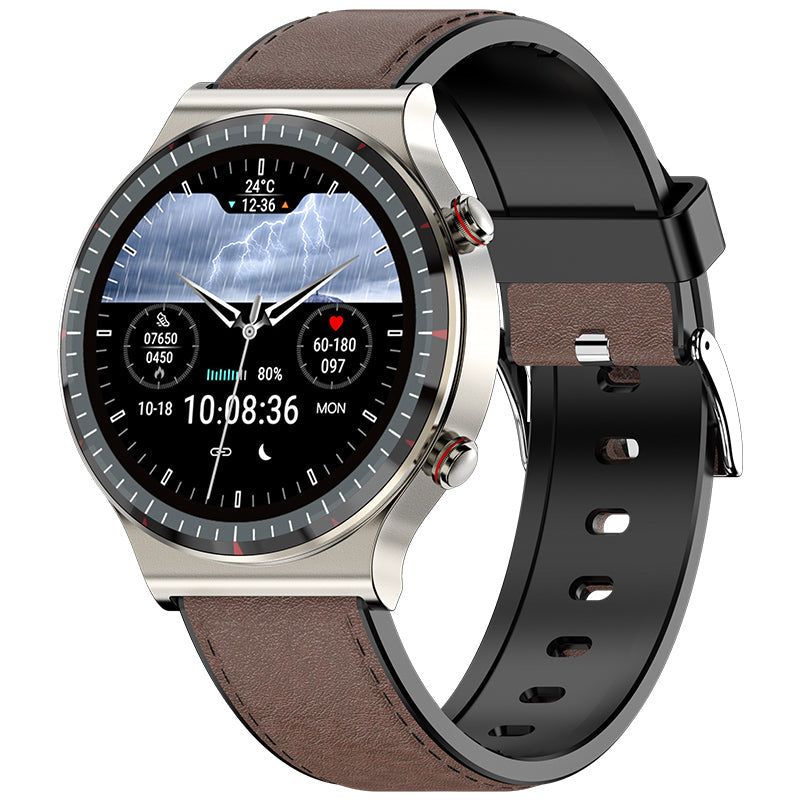 Olvoria | Medical EKG Smartwatch | CFDA Certified | 512Hz High-Precision Biosensor | SpO2 & Heart Rate Monitoring | AI-Based Breathing Analysis | IP67 Waterproof