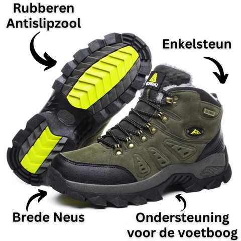 Olvoria | Men's All Terrain Hiking Boots with Lace-up Closure
