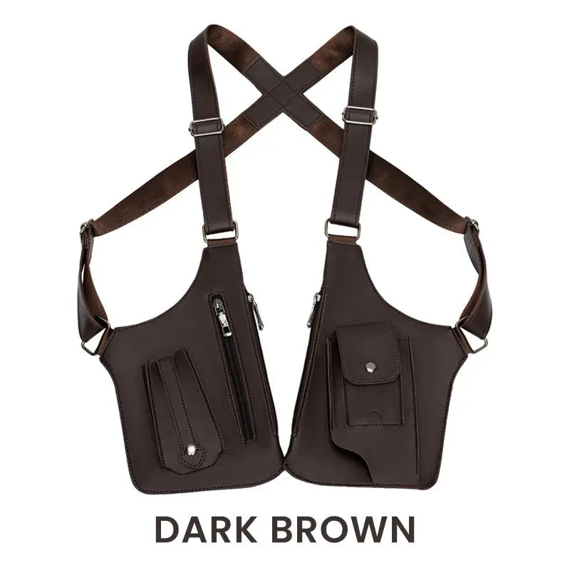 Olvoria | Men's Anti-Theft Shoulder Bag with Multiple Compartments