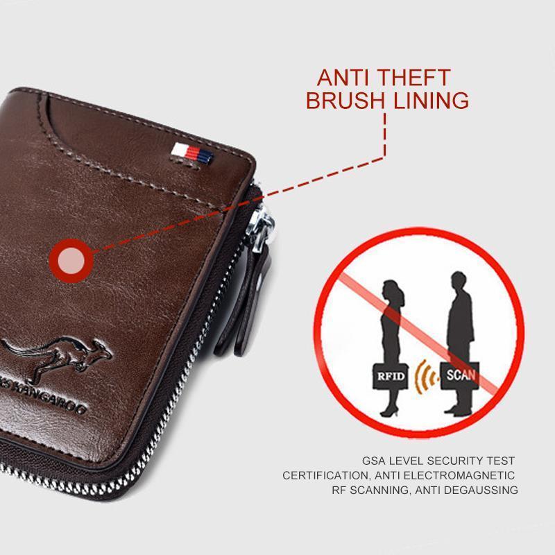 Olvoria | Men's Bifold Wallet with RFID Protection