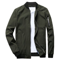 Olvoria | Blouson bomber pour homme - détail zippé