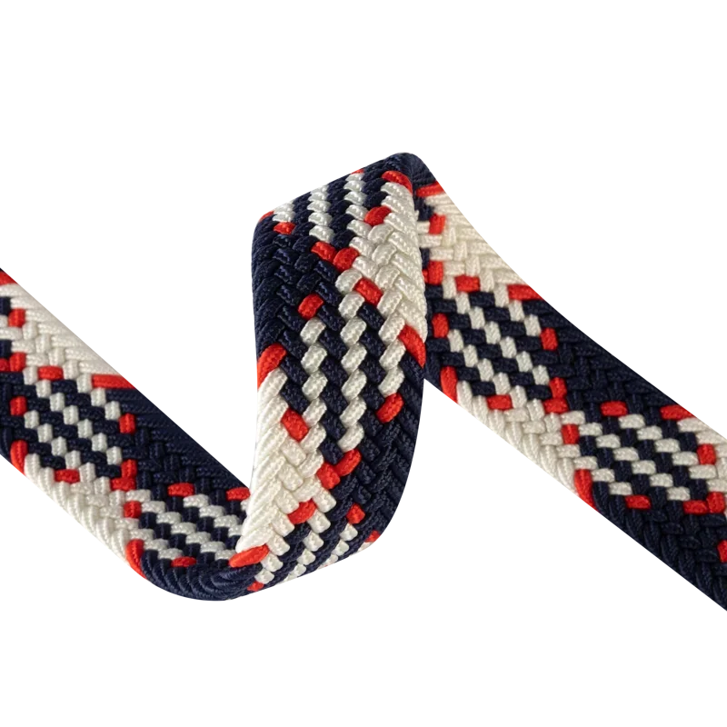 Olvoria | Men's Braided Elastic Belt with Metal Buckle