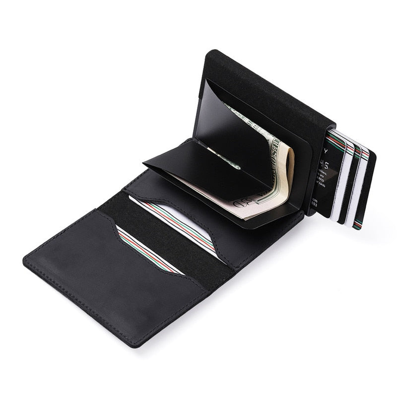 Olvoria | Men's Card Holder with Airtag Slot