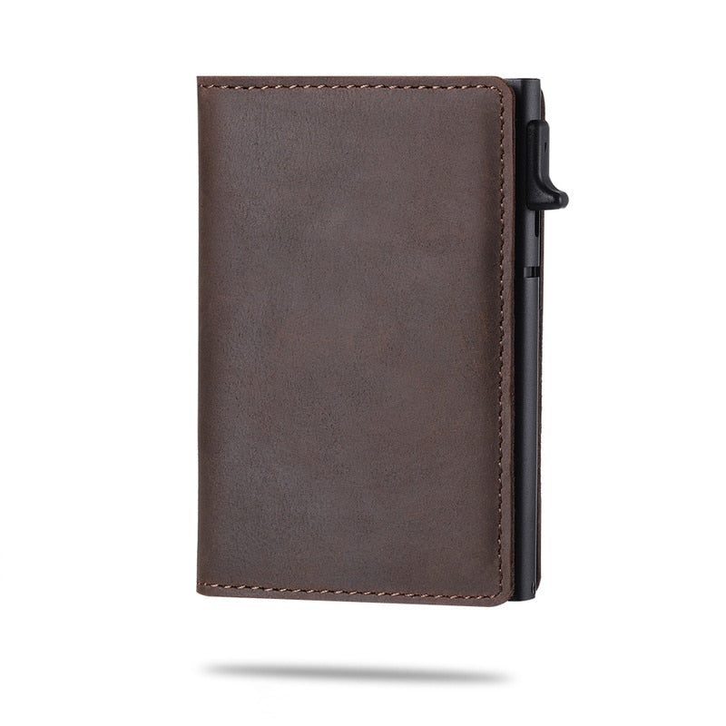 Olvoria | Men's Card Holder with Airtag Slot