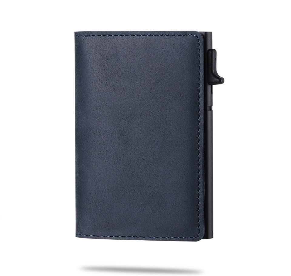 Olvoria | Men's Card Holder with Airtag Slot