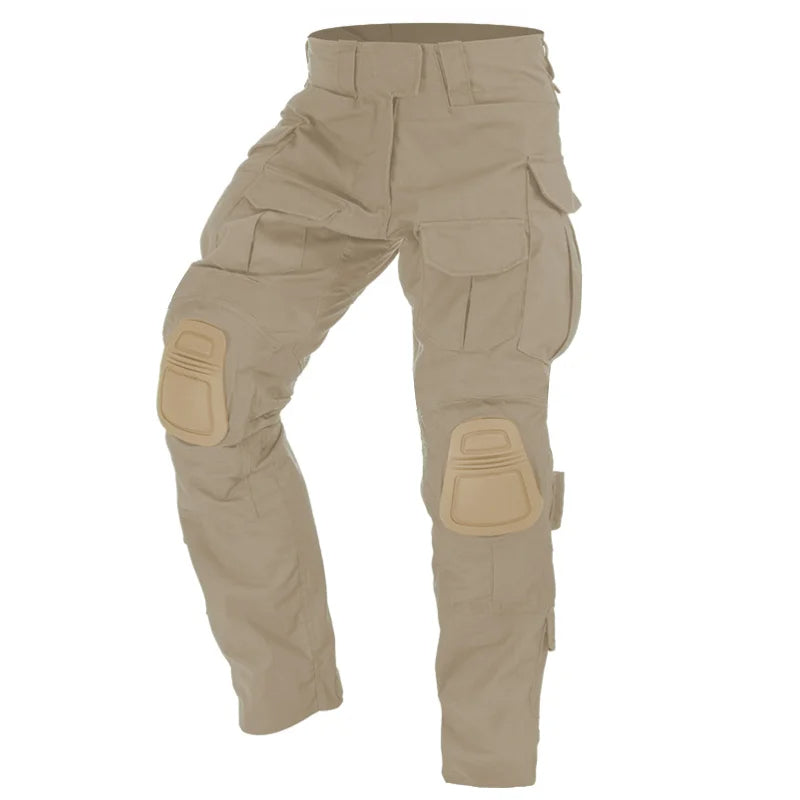 Olvoria | Men's Cargo Pants with Knee Pads