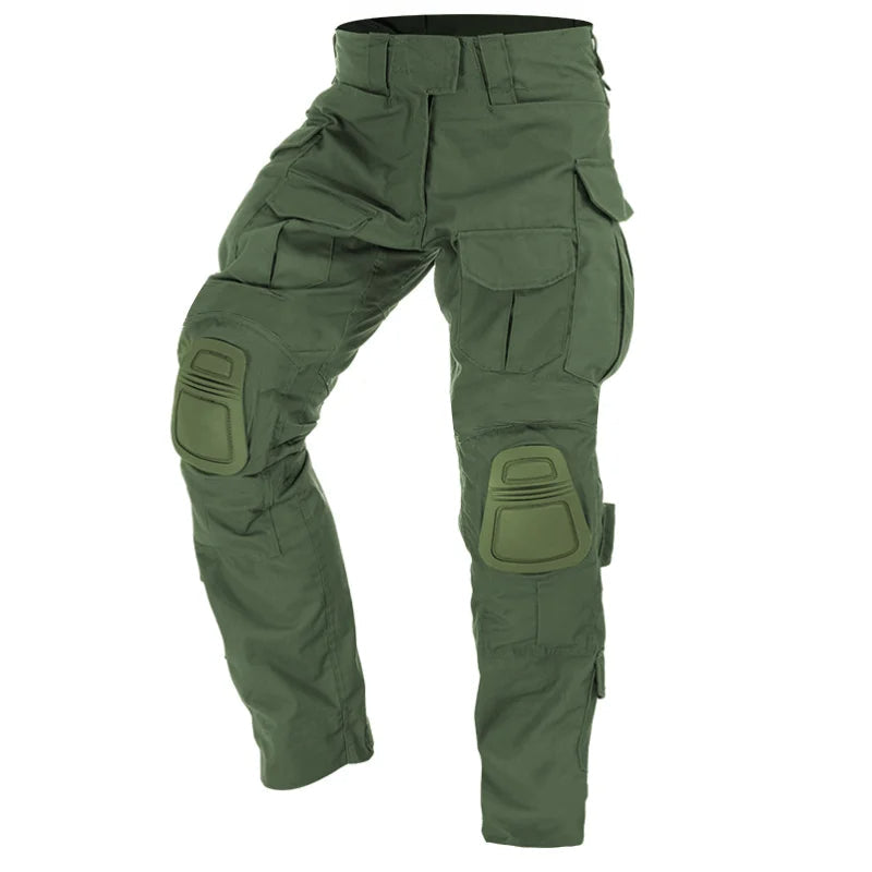Olvoria | Men's Cargo Pants with Knee Pads