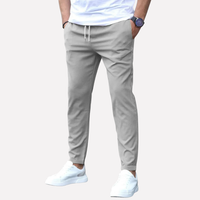 Olvoria | Pantalon décontracté pour homme avec taille à cordon