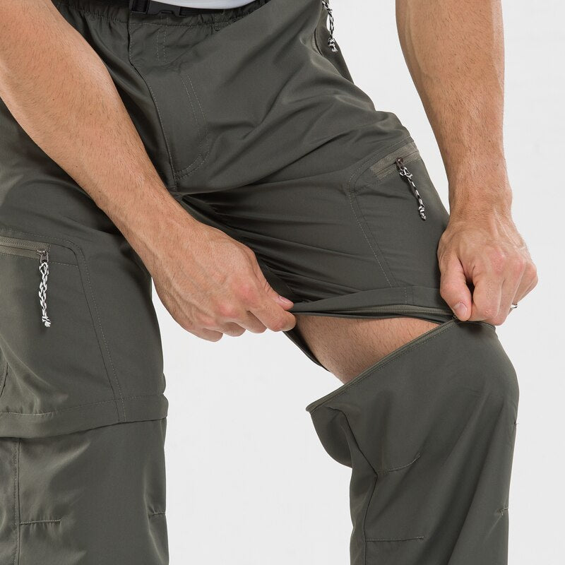 Olvoria | Men's Convertible Zip-Off Hiking Pants