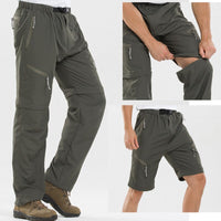 Olvoria | Pantalon de randonnée convertible zippé pour homme