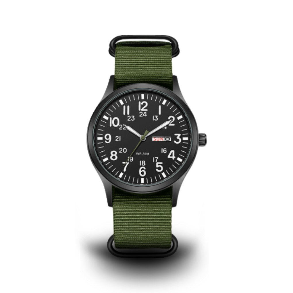 Olvoria | Men's Field Watch with Luminous Dial