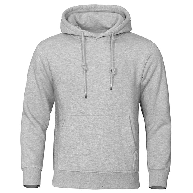 Olvoria | Men's Fleece Lined Hoodie with Kangaroo Pocket