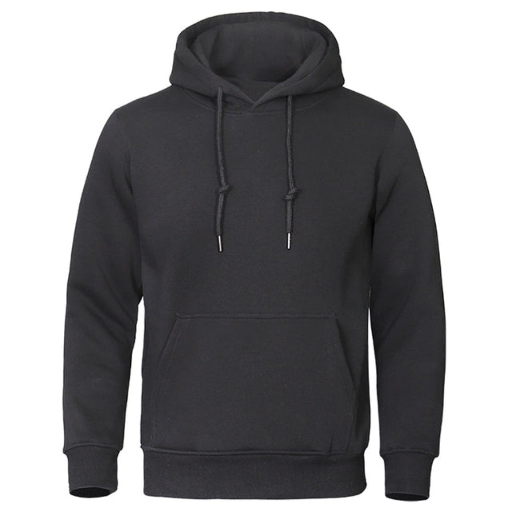 Olvoria | Men's Fleece Lined Hoodie with Kangaroo Pocket