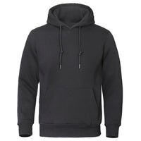 Olvoria | Sweat à capuche doublé polaire avec poche kangourou pour homme
