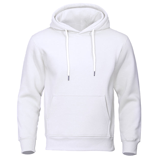 Olvoria | Men's Fleece Lined Hoodie with Kangaroo Pocket