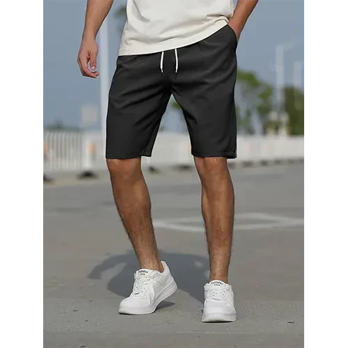 Olvoria | Men's High-Waisted Drawstring Shorts