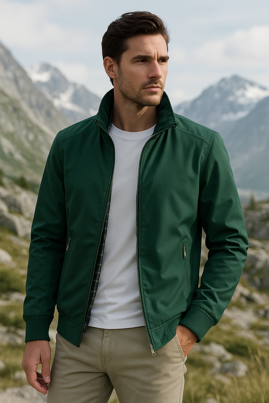Olvoria | Men's Lightweight Windbreaker Jacket