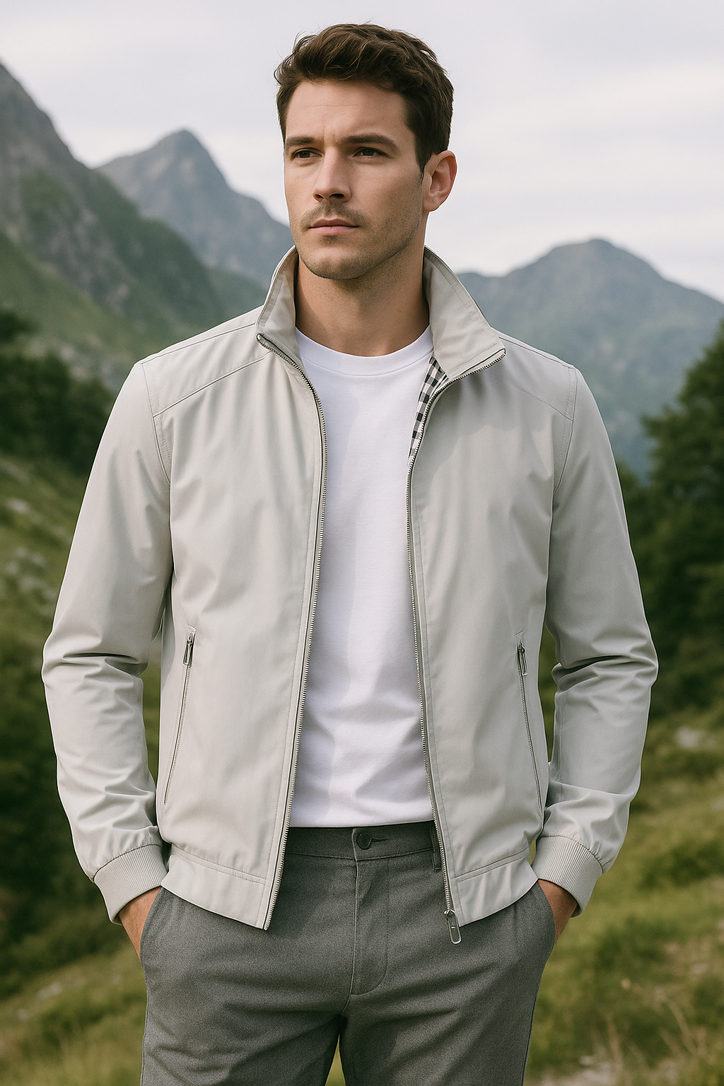 Olvoria | Men's Lightweight Windbreaker Jacket