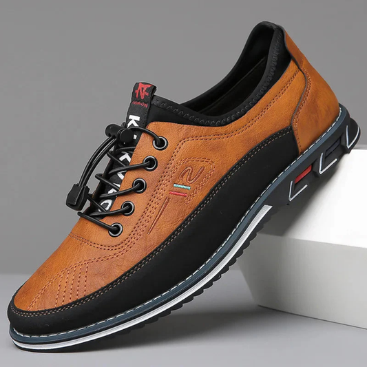 Olvoria | Men's Oxford Shoes with Closed Lacing