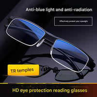 Olvoria | Lunettes de lecture progressives pour homme avec filtre anti-lumière bleue