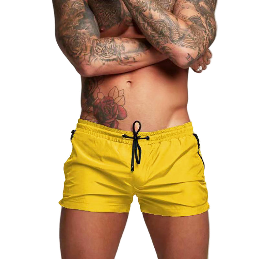 Olvoria | Men's Quick Dry Swim Shorts with Drawstring