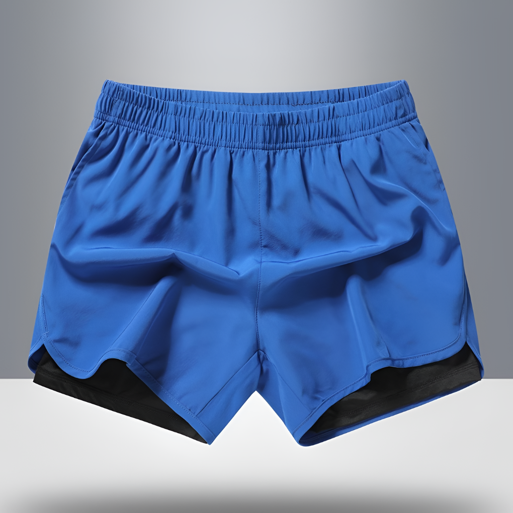 Olvoria | Men's Running Shorts with Zippered Pocket