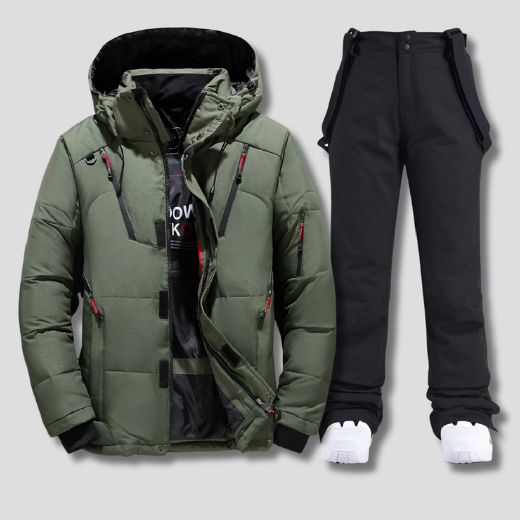 Olvoria | Men's Ski Suit Waterproof Insulated Winter Set