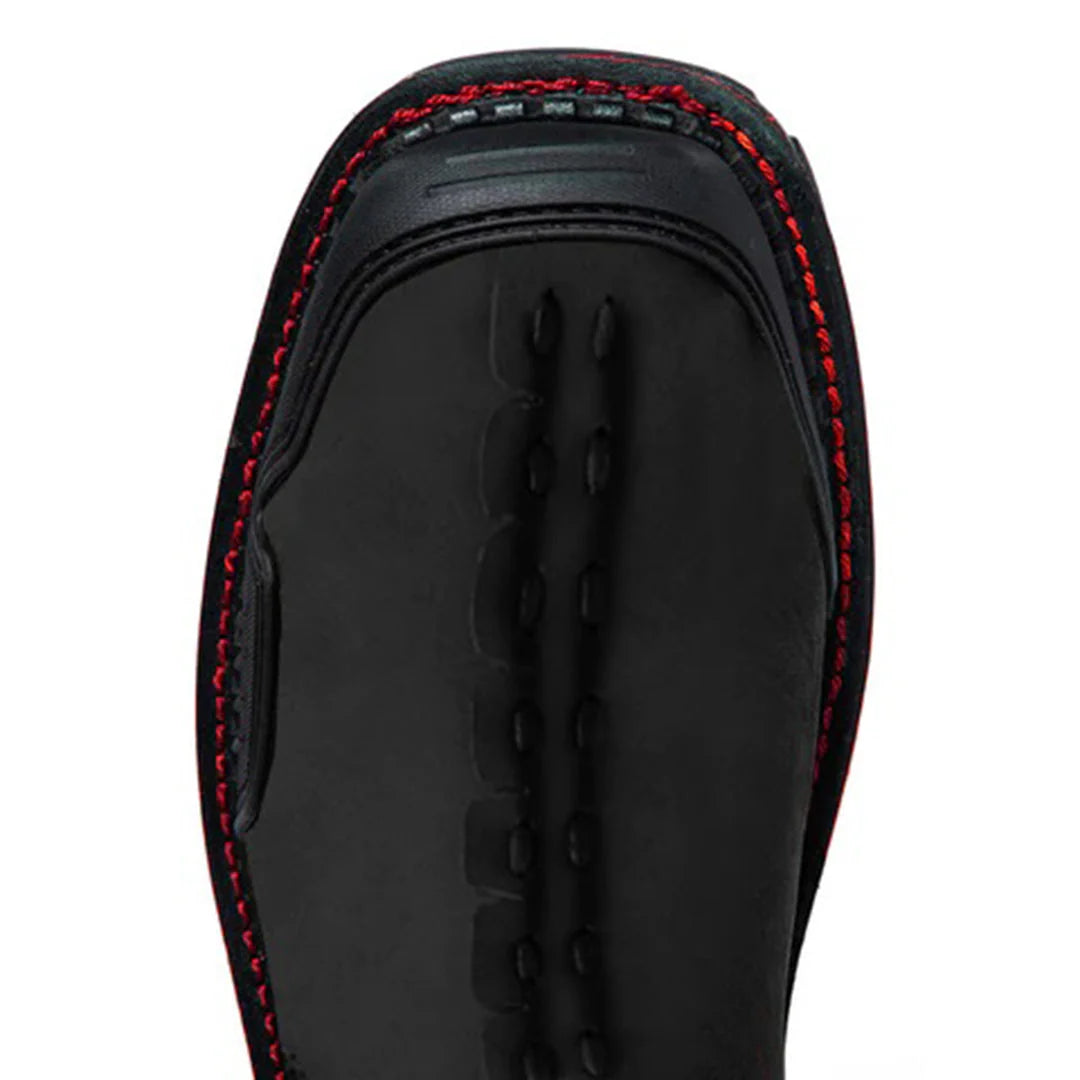 Olvoria | Men's Skull Accent Ankle Boots with Side Zipper