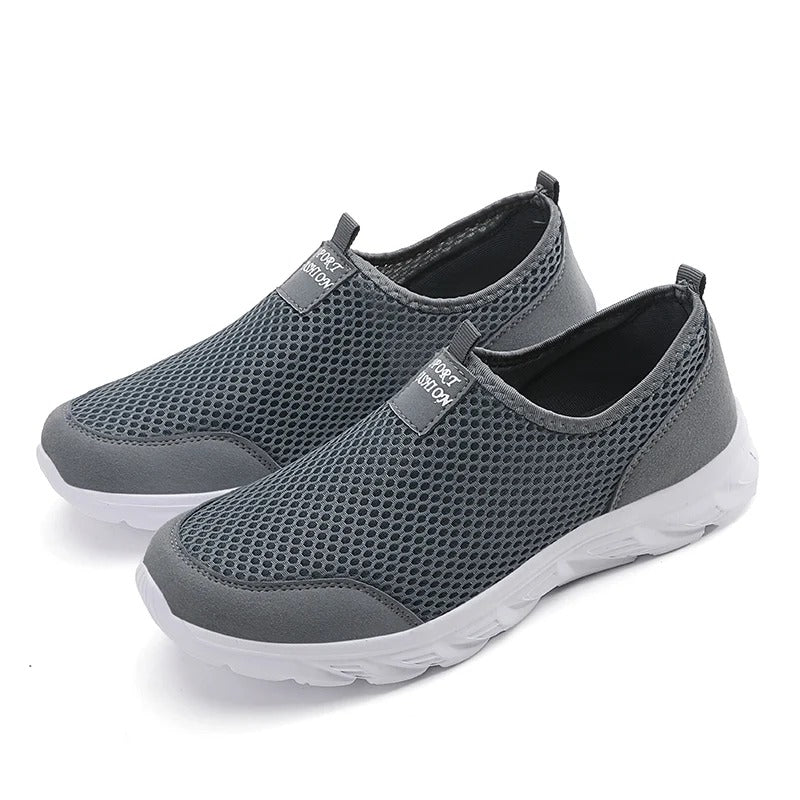 Olvoria | Men's Slip-On Mesh Sneakers