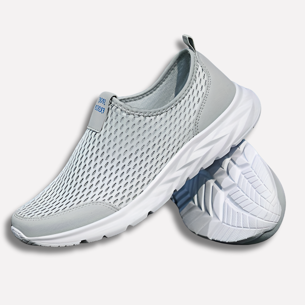 Olvoria | Men's Slip-On Mesh Sneakers