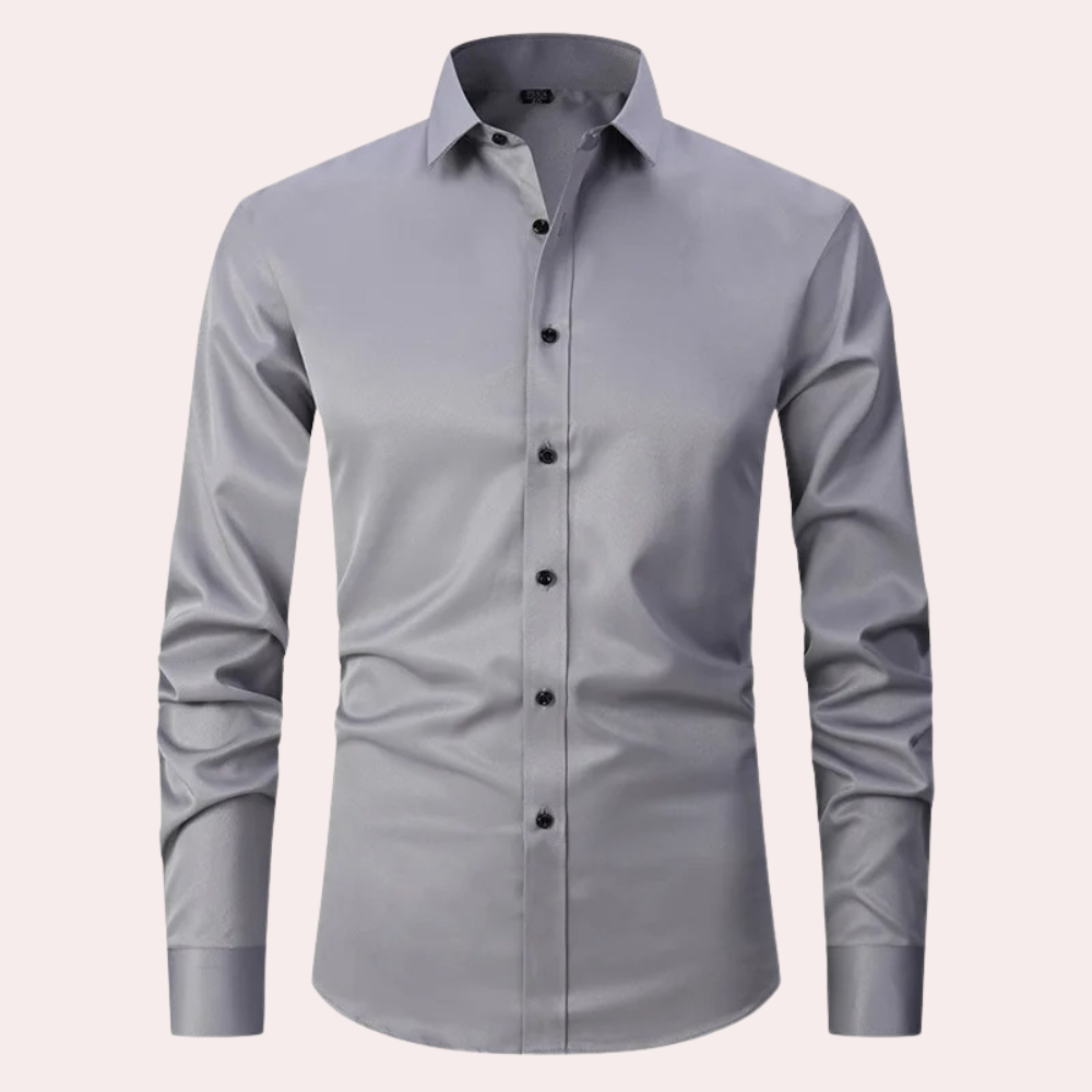 Olvoria | Men's Stretch Dress Shirt