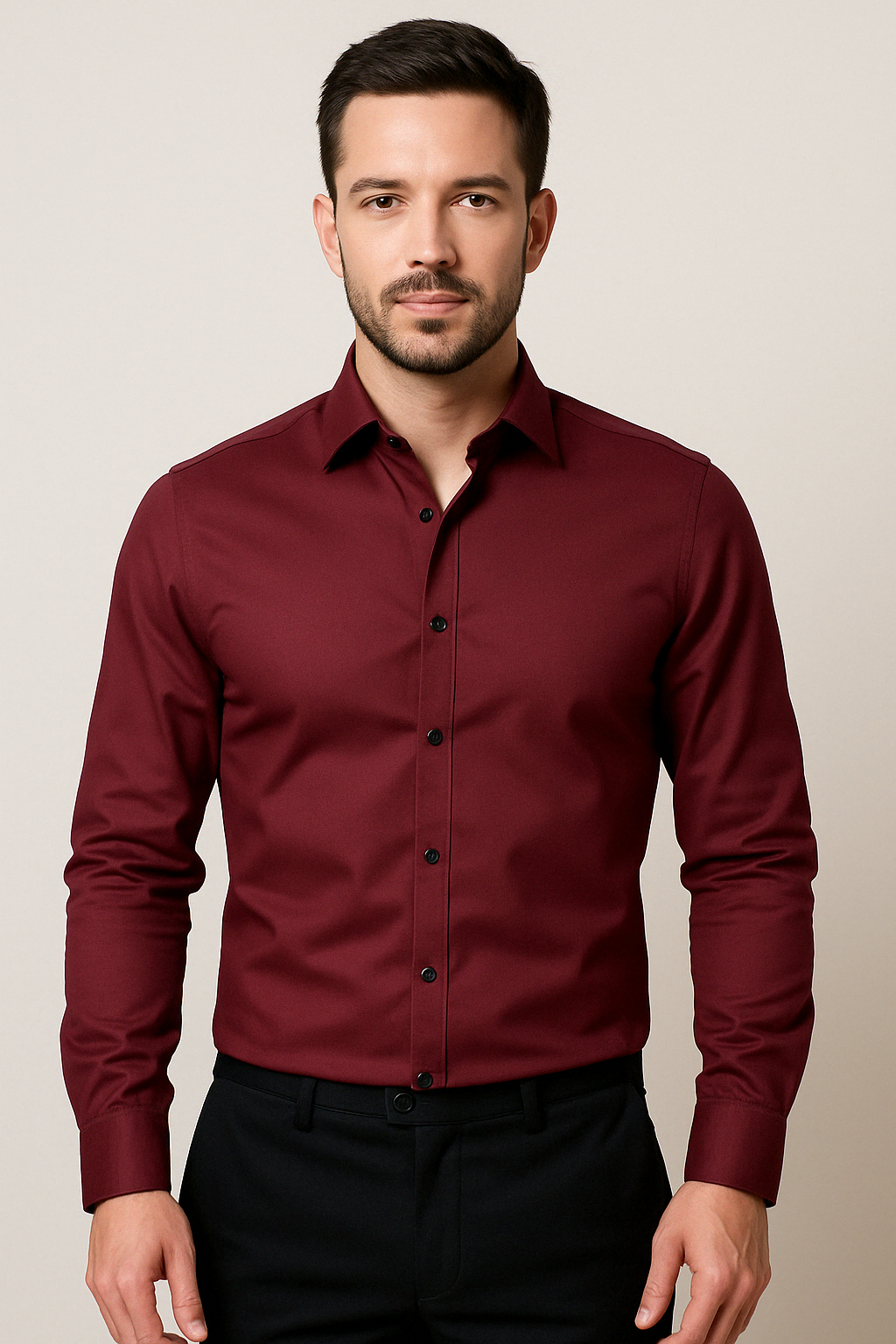 Olvoria | Men's Stretch Dress Shirt