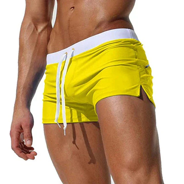 Olvoria | Men's Swim Shorts with Drawstring Waist