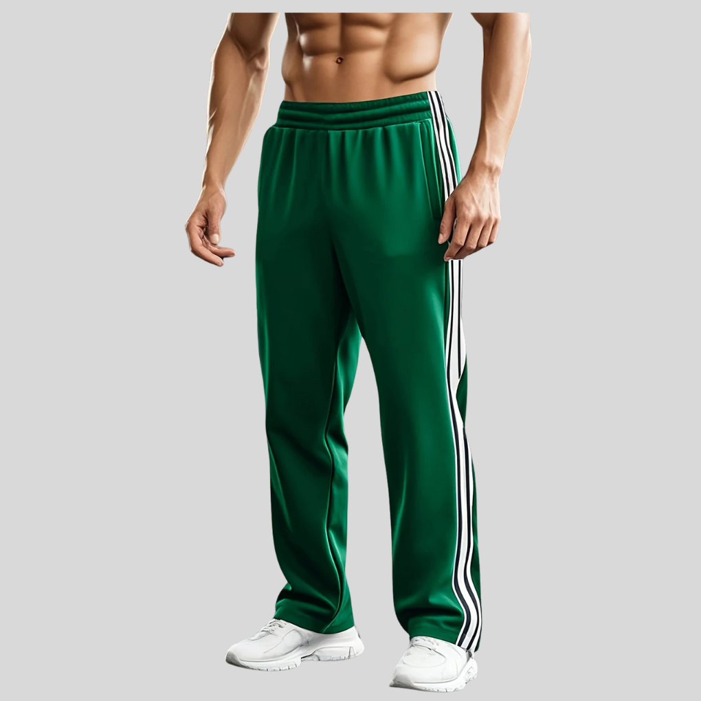 Olvoria | Men's Track Pants with Side Stripes