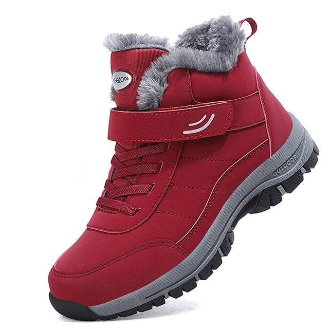 Olvoria | Men's Winter Snow Boots with Fur Lining