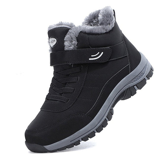 Olvoria | Men's Winter Snow Boots with Fur Lining