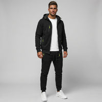Olvoria | Ensemble d'entraînement homme sweat à capuche zippé et jogger