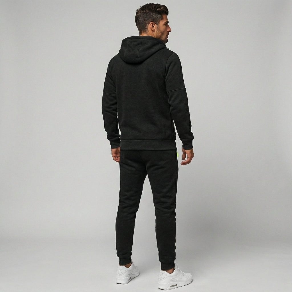 Olvoria | Men's Zip-Up Hoodie & Jogger Training Set