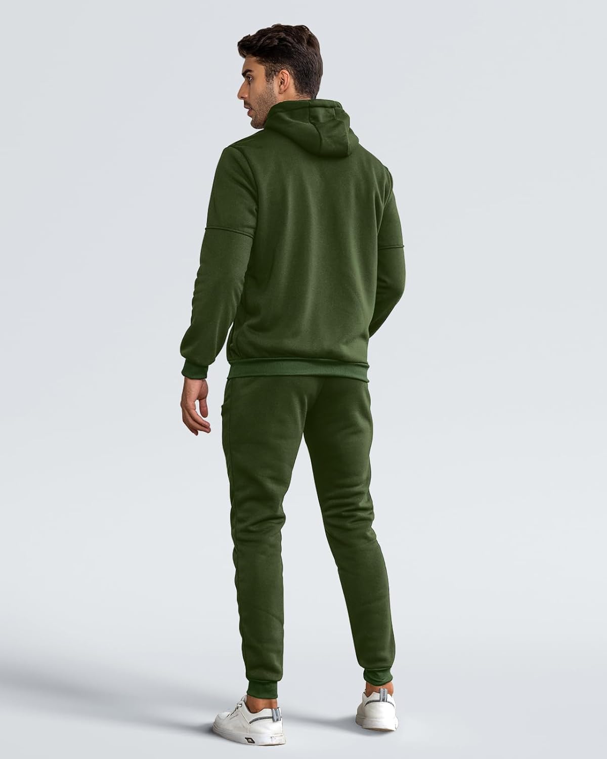 Olvoria | Men's Zip-Up Hoodie & Jogger Training Set